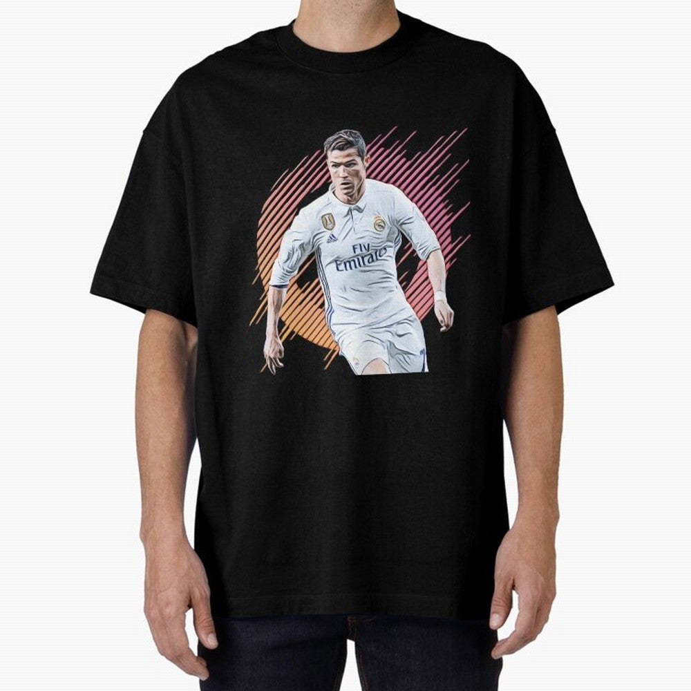 ronaldo christiano Oversized T-Shirt Bring Champion Energy into the FIFA World Cup 2026 Journey through Mbappe and Neymar Highlights, Spain Pride, Supporter Pride, Iconic Celebrations, Legendary Names and Global Match Day Energy; Ideal for