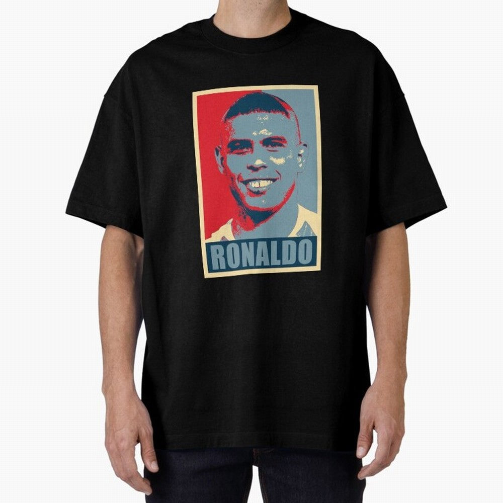 Ronaldo De Lima Hope Oversized T-Shirt Make Memories around Match Day Hype around FIFA World Cup 2026 Group Stage, Messi, Neymar and Mbappe, Argentina, Champion Mindset, Group Stage Buzz, Knockout Tension and Passionate Fan Culture; Ideal for