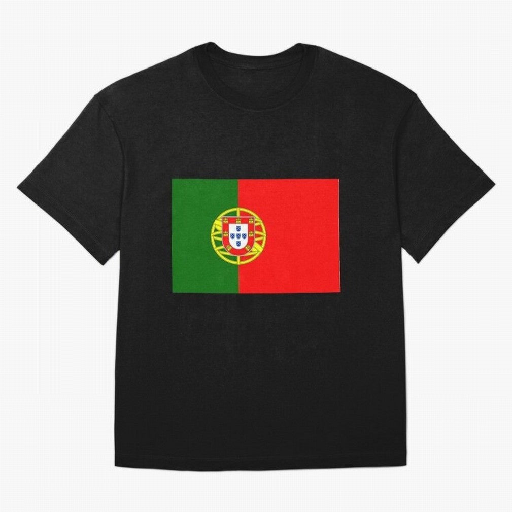 Viva Portugal Oversized T-Shirt Represent the FIFA World Cup 2026 Journey through Messi and Cristiano Ronaldo Highlights, England, France and Netherlands Pride, Global Supporter Spirit, Legendary Goals, National Colors and Tournament Celebration;