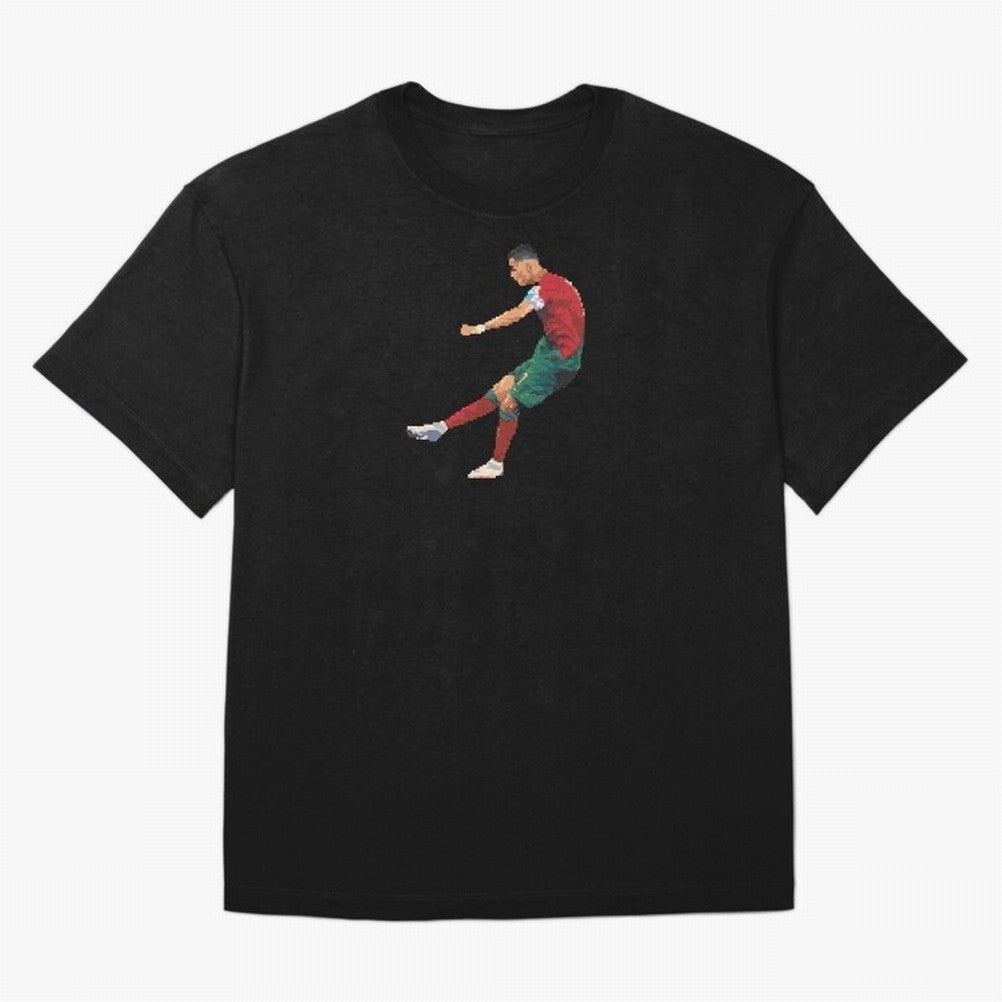 Cristiano Ronaldo Oversized T-Shirt Represent Match Day Hype around FIFA World Cup 2026 Group Stage, Messi, Neymar and Mbappe, Argentina, France and Brazil, Tournament Hype, Historic Matchups, Family Viewing Parties and Global Sports Pride; Perfect