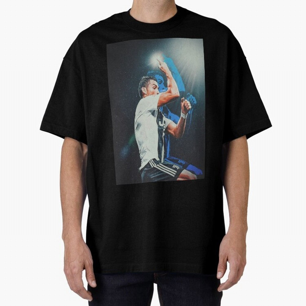 Siiimmmmm Oversized T-Shirt Feel the Trophy Chase of Match Day Hype around FIFA World Cup 2026 Group Stage, CR7 and Messi, England and Germany, Tournament Hype, Historic Matchups, Family Viewing Parties and Global Sports Pride; Perfect for