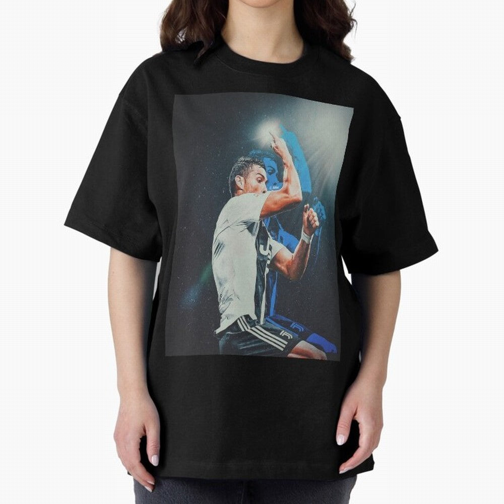 Siiimmmmm Oversized T-Shirt Feel the Trophy Chase of Match Day Hype around FIFA World Cup 2026 Group Stage, CR7 and Messi, England and Germany, Tournament Hype, Historic Matchups, Family Viewing Parties and Global Sports Pride; Perfect for