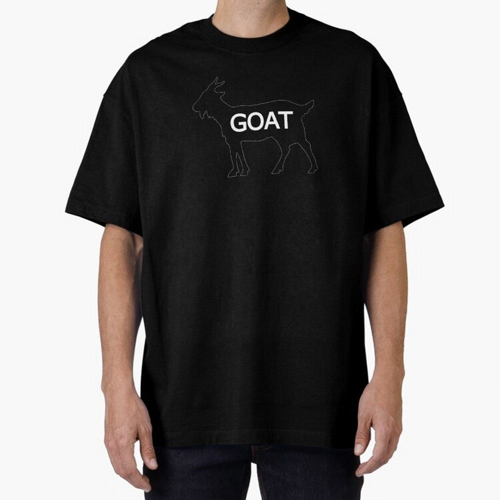GOAT Alt Oversized T-Shirt Celebrate Football Dreams Across Global Football Passion for FIFA World Cup 2026, Connected to Cristiano Ronaldo, Haaland and CR7, France and Portugal, Stadium Memories, Football Loyalty, International Chants and