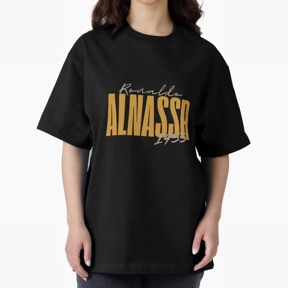 ronaldo alnasser Oversized T-Shirt Bring Global Tournament Vibes to the FIFA World Cup 2026 Journey through Neymar, Haaland and Cristiano Ronaldo Highlights, Netherlands Pride, Retro Football Energy, Iconic Rivalries, Trophy Chase Drama and Stadium