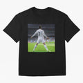 Ronaldo caricature Oversized T-Shirt Bring a Vintage Feel to Global Football Passion for FIFA World Cup 2026 Group Stage, Driven by Neymar, Haaland and Cristiano Ronaldo, Germany, Stadium Chants, National Pride, Trophy Dreams and Unforgettable