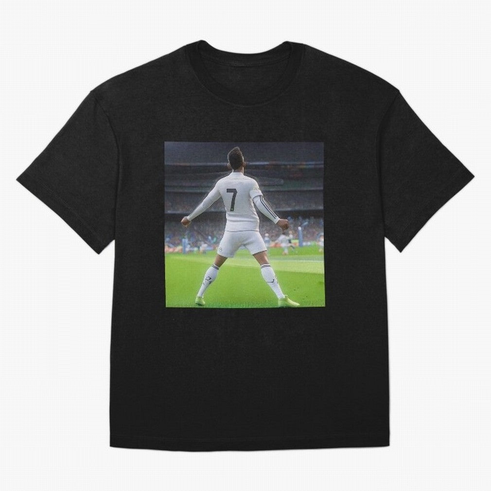 Ronaldo caricature Oversized T-Shirt Bring a Vintage Feel to Global Football Passion for FIFA World Cup 2026 Group Stage, Driven by Neymar, Haaland and Cristiano Ronaldo, Germany, Stadium Chants, National Pride, Trophy Dreams and Unforgettable