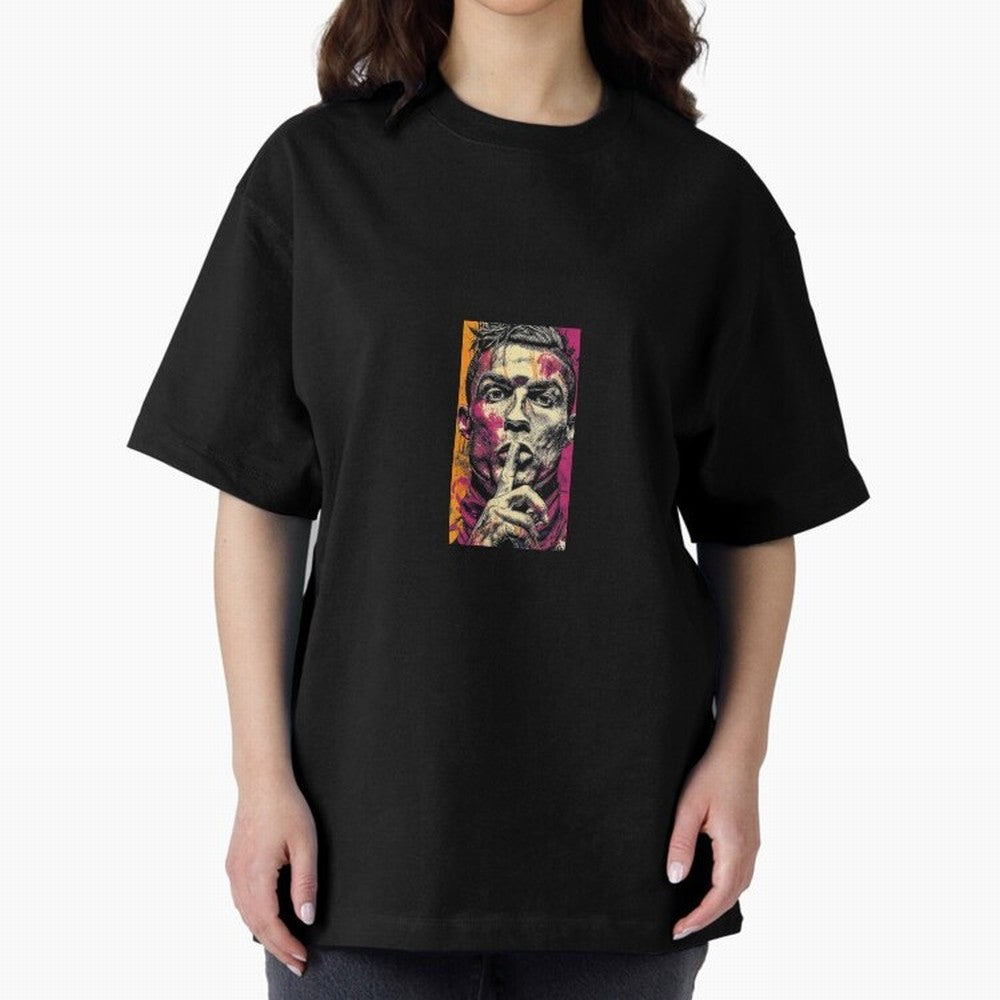 ronaldo Oversized T-Shirt Build the FIFA World Cup 2026 Group Stage Journey through Neymar, Haaland and Cristiano Ronaldo Highlights, England Pride, Goal Celebration Energy, Supporter Heritage, Football Icons and Worldwide Tournament Joy; Perfect
