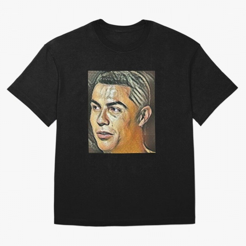 Cristiano Ronaldo Oversized T-Shirt Celebrate the Biggest Stage of FIFA World Cup 2026 Group Stage Spirit, Connected to Portugal, Messi and Cristiano Ronaldo, Supporter Pride, Iconic Celebrations, Legendary Names and Global Match Day Energy; Made
