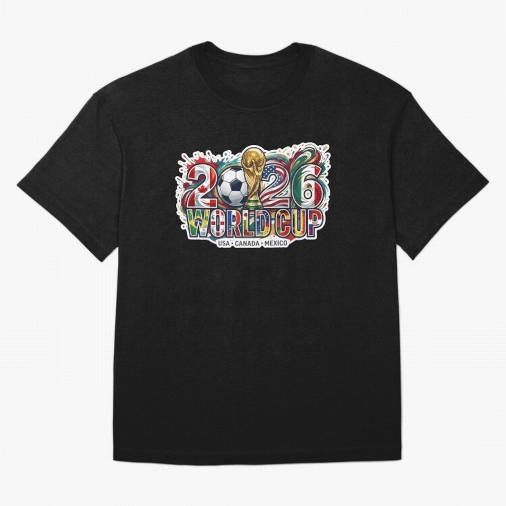 2026 World Cup International Futbol Football Soccer USA Canada Mexico Oversized T-Shirt Carry the Colors and Pride of the FIFA World Cup 2026 USA Canada Mexico Journey through Messi Highlights, England Pride, Match Day Excitement, Supporter
