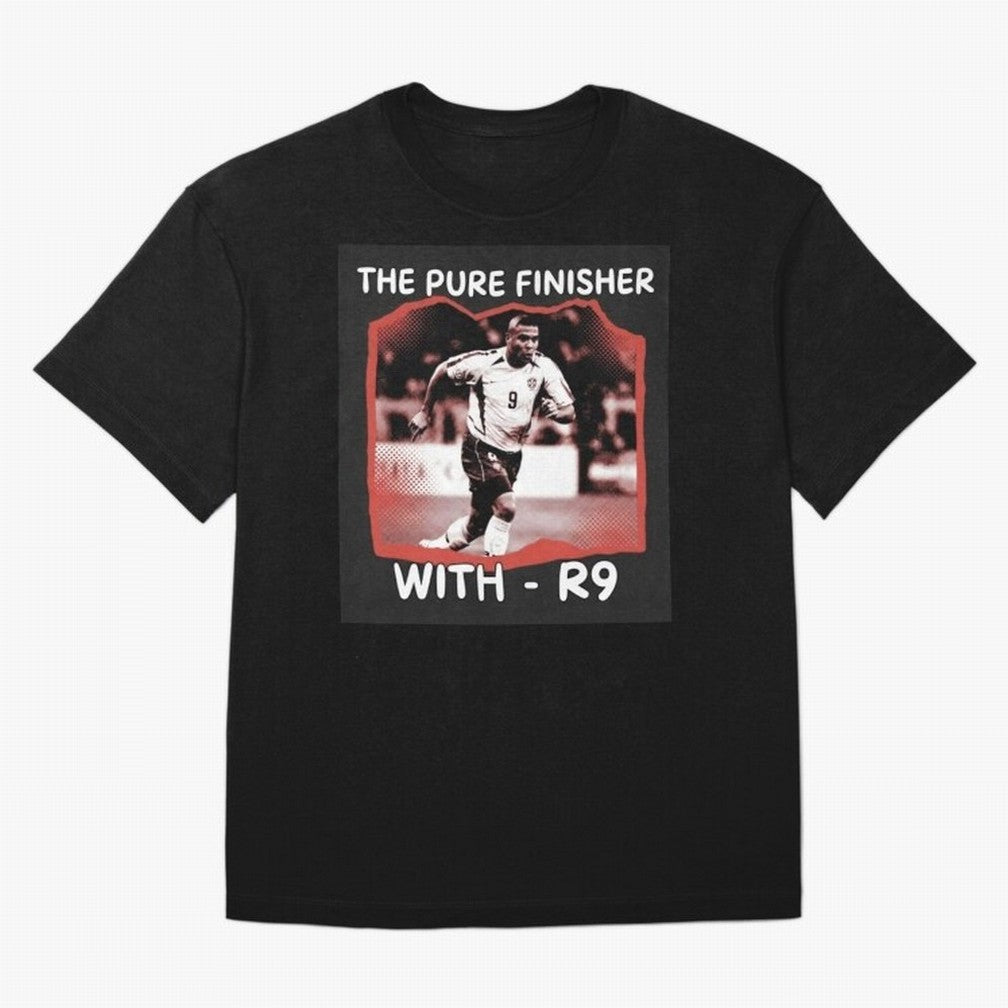Ronaldo R9 The Pure Finisher Vintage Oversized T-Shirt Show Your Tournament Heart for FIFA World Cup 2026 Group Stage Spirit, Inspired by Netherlands, Haaland, Football History, Final Match Energy, Crowd Noise and Once in a Lifetime Moments; Made