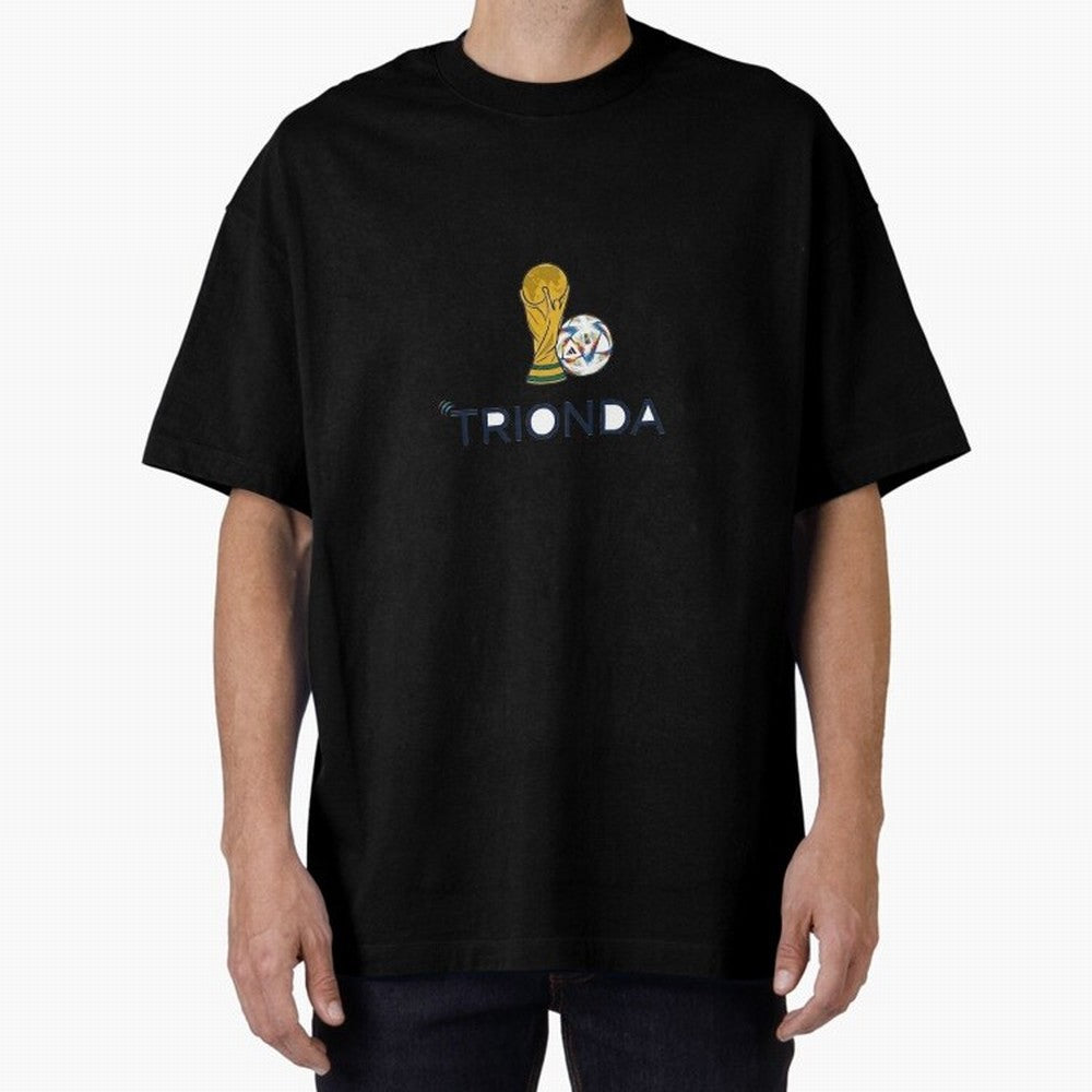 FIFA 2026 Oversized T-Shirt Share the FIFA World Cup 2026 USA Canada Mexico Journey through Messi, CR7 and Mbappe Highlights, Portugal, Spain and Germany Pride, Worldwide Fan Energy, Dramatic Goals, Stadium Lights and Championship Celebrations;
