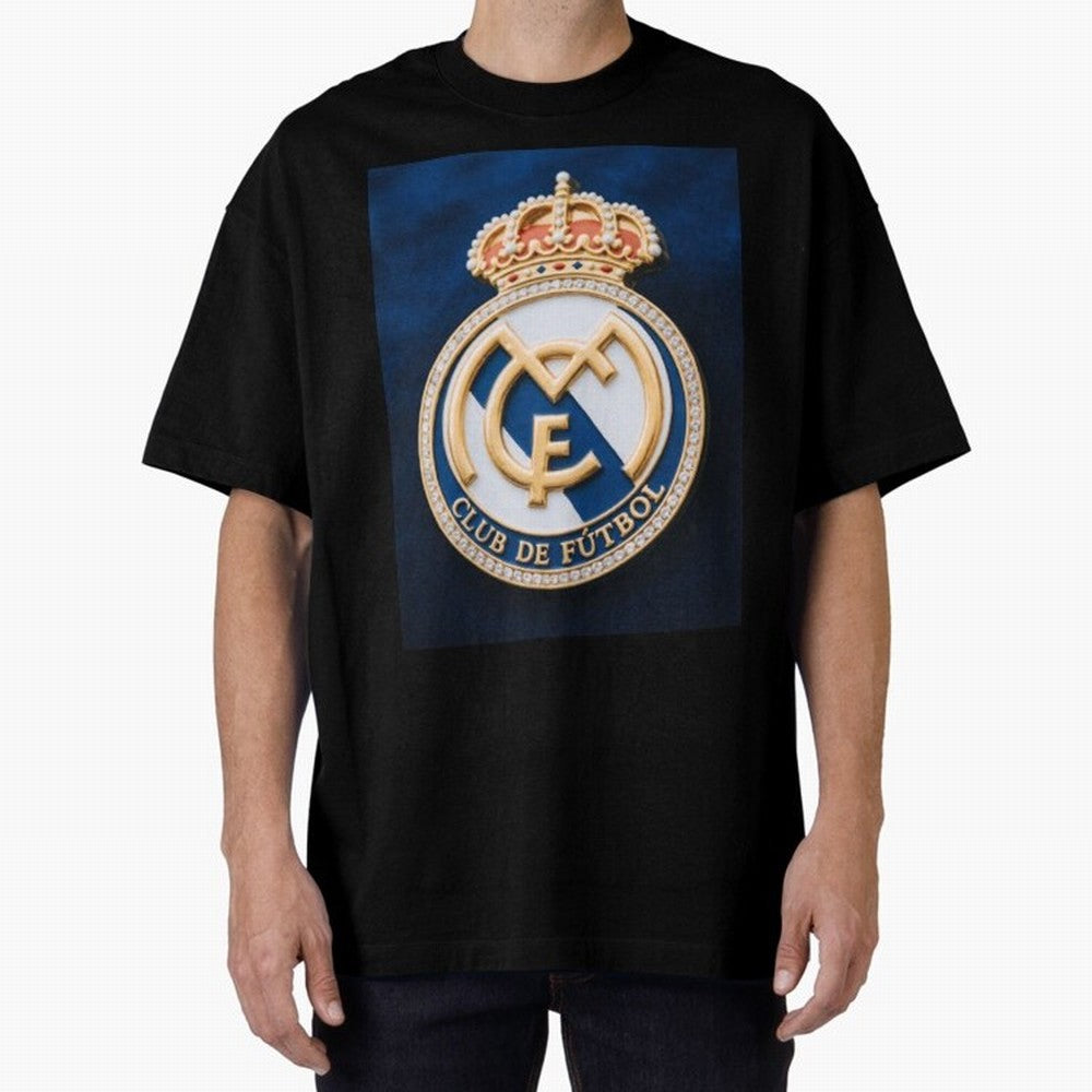 Football Club Oversized T-Shirt Live for the Drama of FIFA World Cup 2026 Group Stage for Fans of Mbappe and Brazil, Bringing Worldwide Fan Energy, Dramatic Goals, Stadium Lights and Championship Celebrations; Perfect for Supporters Who Want Bold