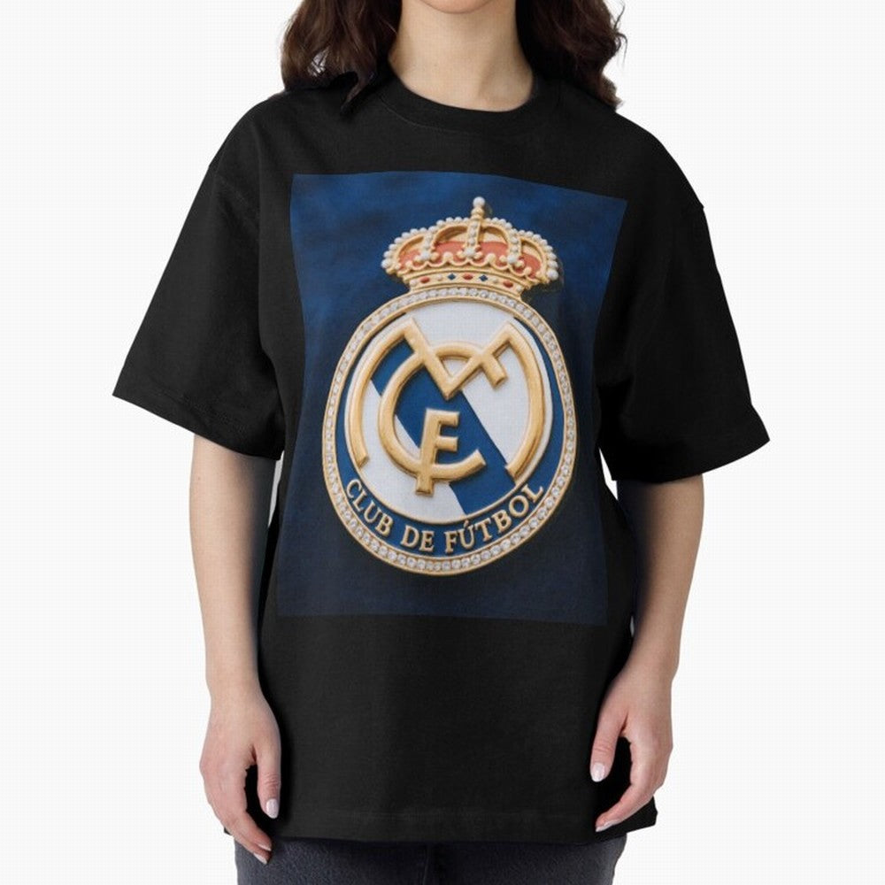 Football Club Oversized T-Shirt Live for the Drama of FIFA World Cup 2026 Group Stage for Fans of Mbappe and Brazil, Bringing Worldwide Fan Energy, Dramatic Goals, Stadium Lights and Championship Celebrations; Perfect for Supporters Who Want Bold