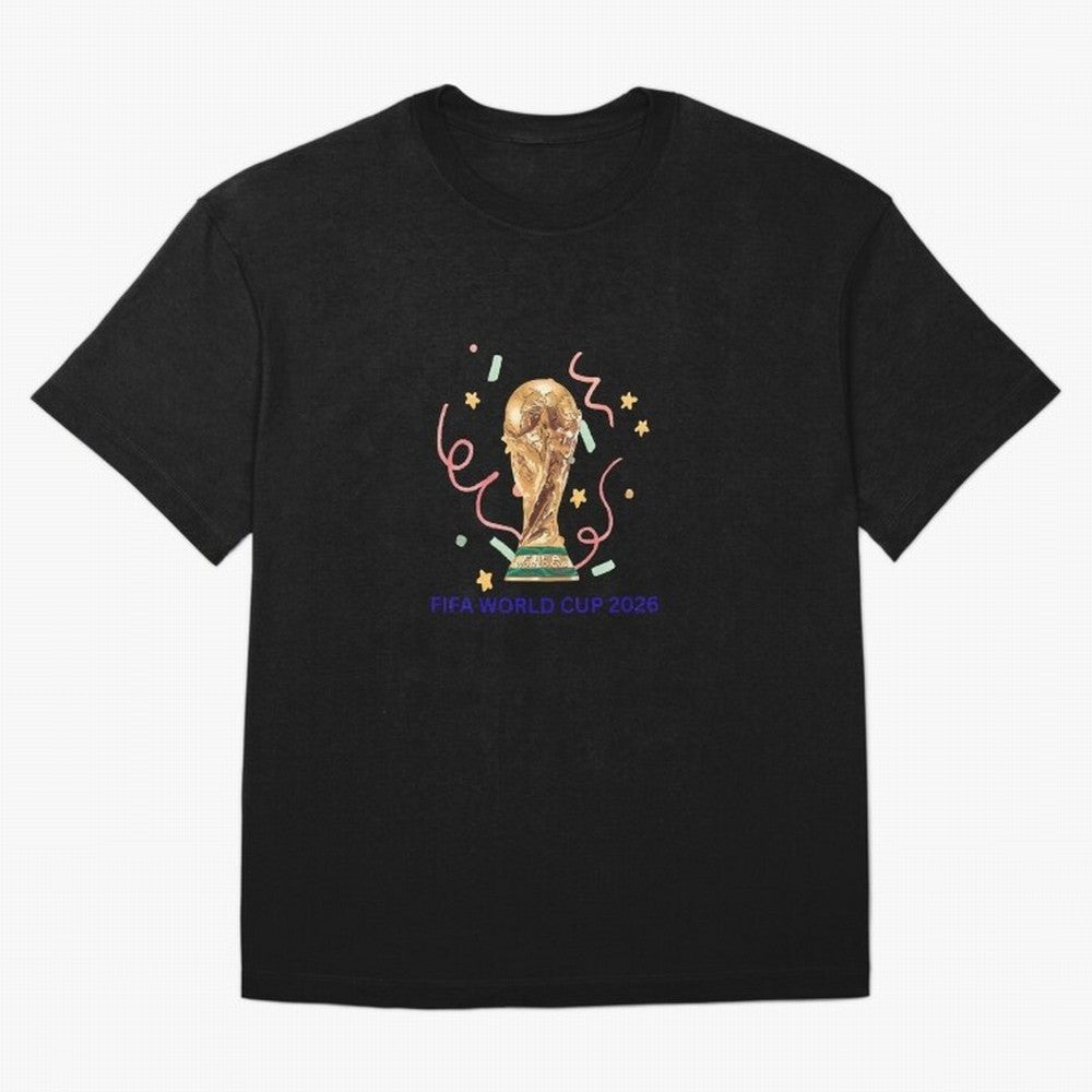 FIFA World Cup 2026 Oversized T-Shirt Relive Legendary Nights from FIFA World Cup 2026 USA Canada Mexico for Fans of Cristiano Ronaldo and France, Bringing Football Passion, Legendary Performances, Festival Vibes and Supporter Community; Great for