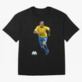 Ronaldo Nazario Oversized T-Shirt Cheer for FIFA World Cup 2026 Filled with Mbappe and Neymar, Argentina, France and Brazil Energy, Match Day Excitement, Supporter Culture, Golden Goals and Global Football Passion; Perfect for People Who Love