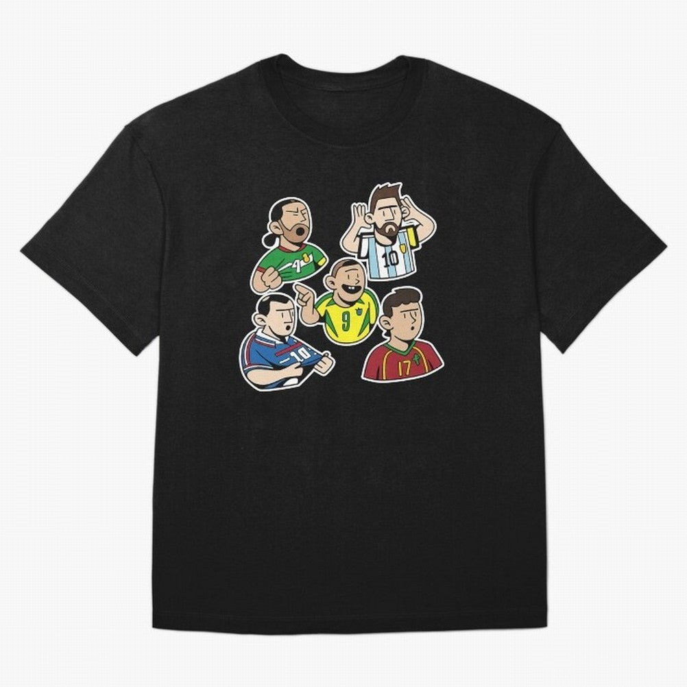 Soccer players Oversized T-Shirt Bring a Champion Mindset to FIFA World Cup 2026 Group Stage Spirit, Capturing Spain, Cristiano Ronaldo, Haaland and CR7, Champion Mindset, Group Stage Buzz, Knockout Tension and Passionate Fan Culture; Great for