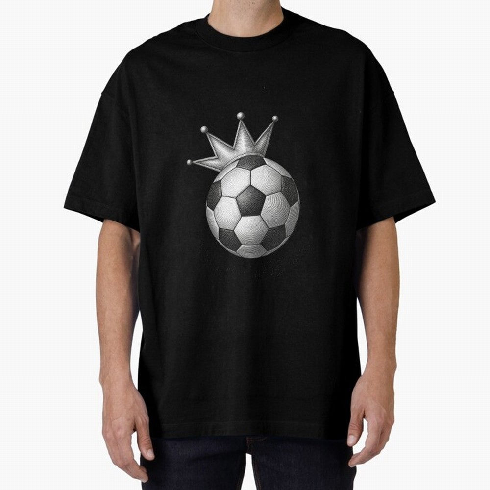Chasing Glory Oversized T-Shirt Show Your Tournament Heart for Match Day Hype around FIFA World Cup 2026, CR7 and Messi, Brazil, Portugal and Argentina, Retro Football Energy, Iconic Rivalries, Trophy Chase Drama and Stadium Atmosphere; Ideal for