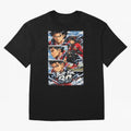 Built for 90 ¨C Anime Streetwear Football Art Oversized T-Shirt Show Passion for the Stars of FIFA World Cup 2026 USA Canada Mexico Spirit, Inspired by Spain and Netherlands, Messi, CR7 and Mbappe, Global Supporter Spirit, Legendary Goals, National