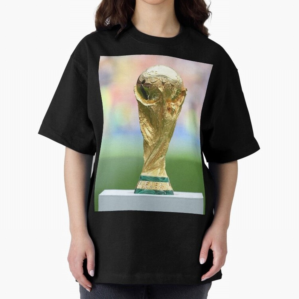 World CUP. Oversized T-Shirt Represent FIFA World Cup 2026 Built around Neymar, Haaland and Cristiano Ronaldo, Argentina Energy, Championship Spirit, Famous Goals, Roaring Crowds and International Football Unity; Perfect for Fans, Collectors,