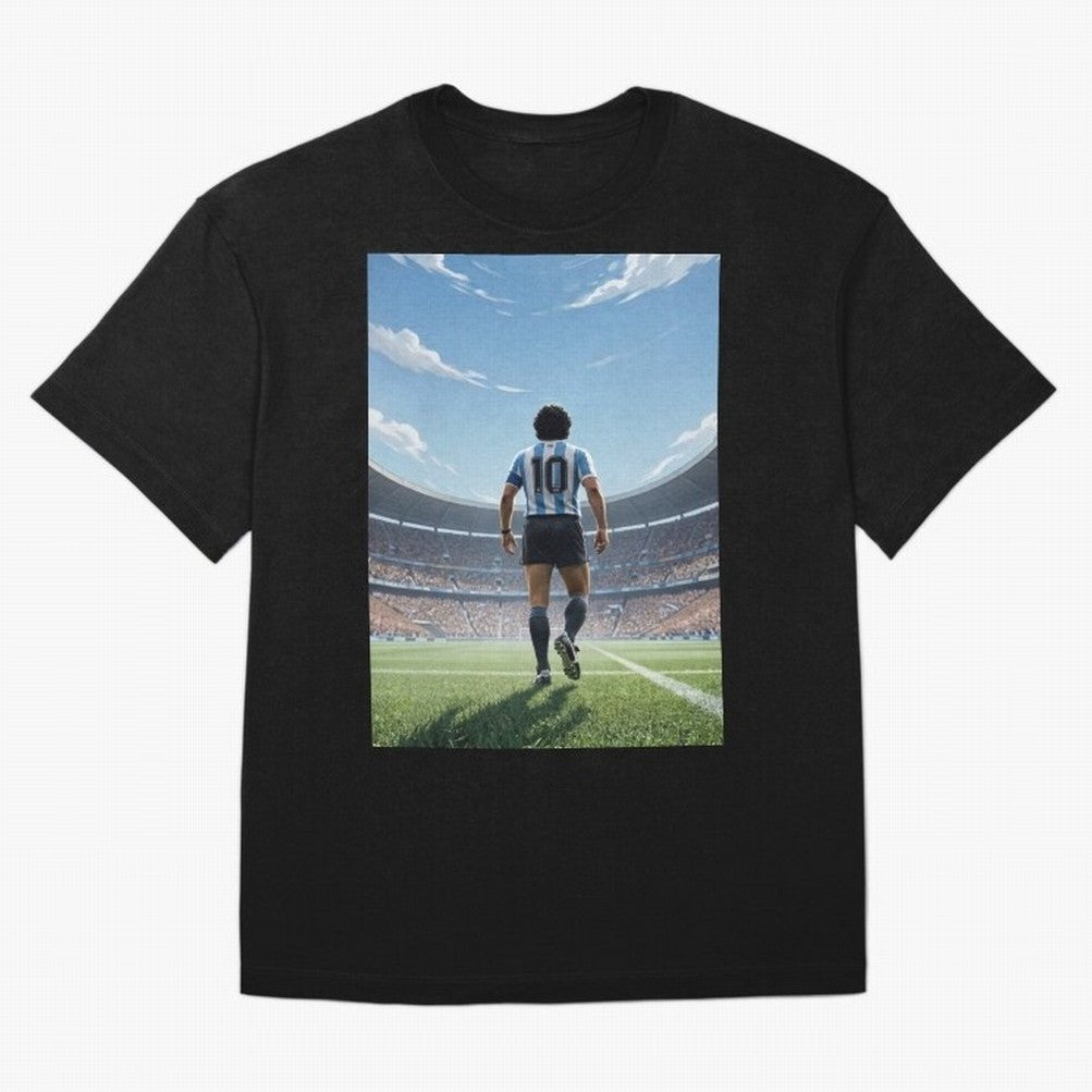 Diego Maradona Oversized T-Shirt Celebrate Soccer Greatness during FIFA World Cup 2026 USA Canada Mexico Spirit, Filled with Argentina, France and Brazil, Haaland, Match Day Excitement, Supporter Culture, Golden Goals and Global Football Passion;
