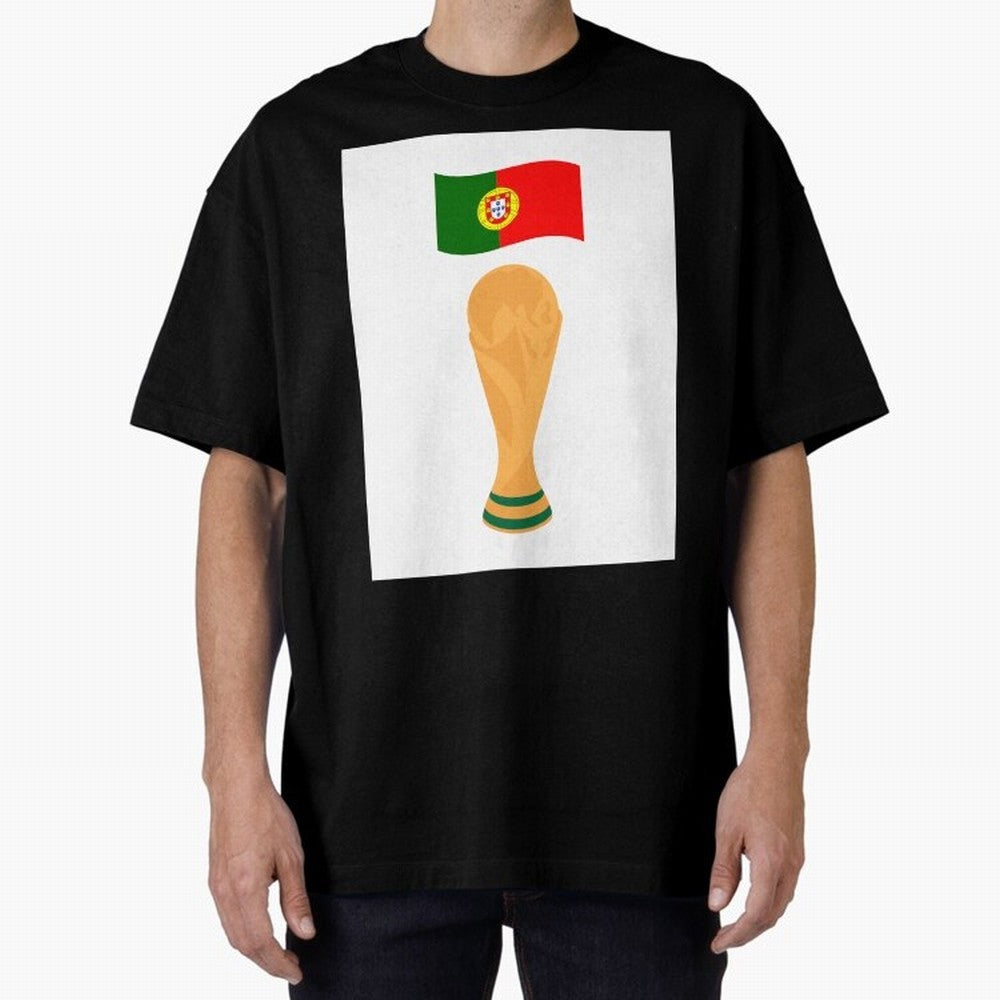 Portugal Football Fan T-Shirt Oversized T-Shirt Bring Global Tournament Vibes to FIFA World Cup 2026 USA Canada Mexico Made for Cristiano Ronaldo, Argentina, France and Brazil Energy, Football Festival Excitement, Trophy Ambitions, Country