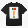 Portugal Football Fan T-Shirt Oversized T-Shirt Bring Global Tournament Vibes to FIFA World Cup 2026 USA Canada Mexico Made for Cristiano Ronaldo, Argentina, France and Brazil Energy, Football Festival Excitement, Trophy Ambitions, Country