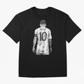 messi Oversized T-Shirt Show Up for the Glory of Global Football Passion for FIFA World Cup 2026 Group Stage, with Messi and Cristiano Ronaldo, Portugal, Spain and Germany, Classic Soccer Heritage, Championship Pressure, Fan Loyalty and