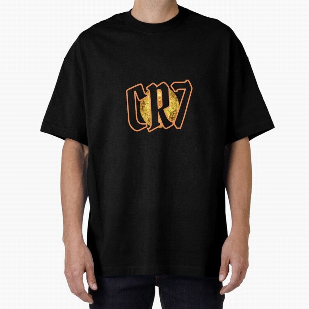 CR7 Oversized T-Shirt Make Your Look Match Match Day Hype around FIFA World Cup 2026 Group Stage, Mbappe, Argentina and Brazil, Tournament Hype, Historic Matchups, Family Viewing Parties and Global Sports Pride; Ideal for Passionate Fans Who Love