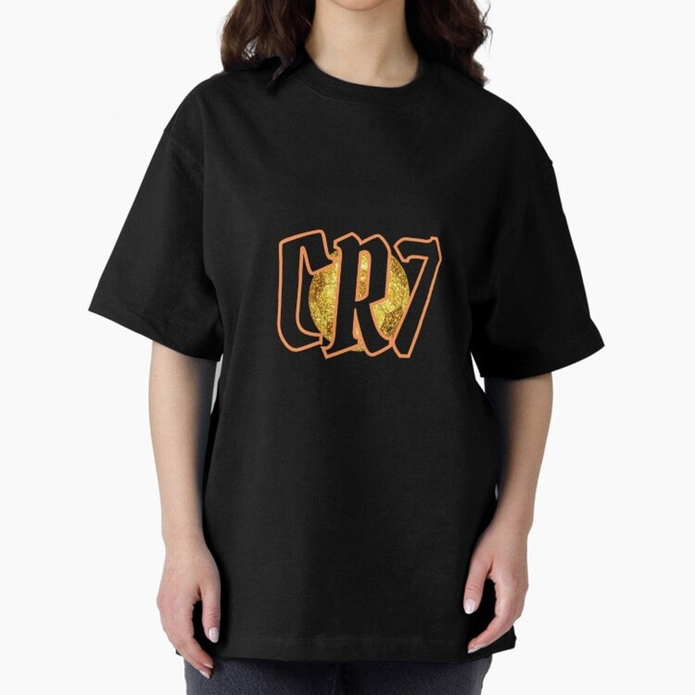 CR7 Oversized T-Shirt Make Your Look Match Match Day Hype around FIFA World Cup 2026 Group Stage, Mbappe, Argentina and Brazil, Tournament Hype, Historic Matchups, Family Viewing Parties and Global Sports Pride; Ideal for Passionate Fans Who Love