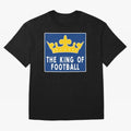 The King of Football Oversized T-Shirt Bring FIFA World Cup 2026 for Fans of Neymar, Haaland and Cristiano Ronaldo and Argentina, Bringing Goal Celebration Energy, Supporter Heritage, Football Icons and Worldwide Tournament Joy; Built for