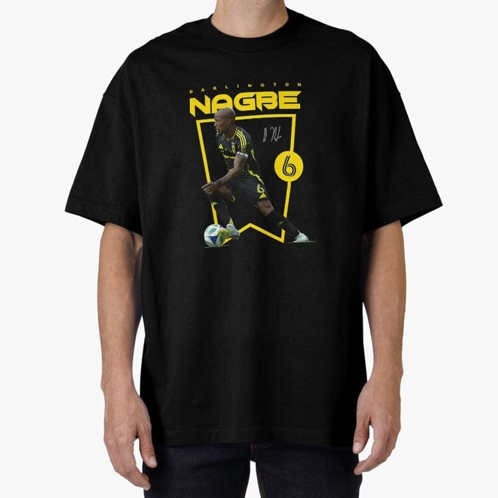 Darlington Nagbe Columbus Oversized T-Shirt Feel International Energy from FIFA World Cup 2026 Centered on CR7, Brazil Energy, Stadium Chants, National Pride, Trophy Dreams and Unforgettable Football Memories; Perfect for People Who Love Argentina,