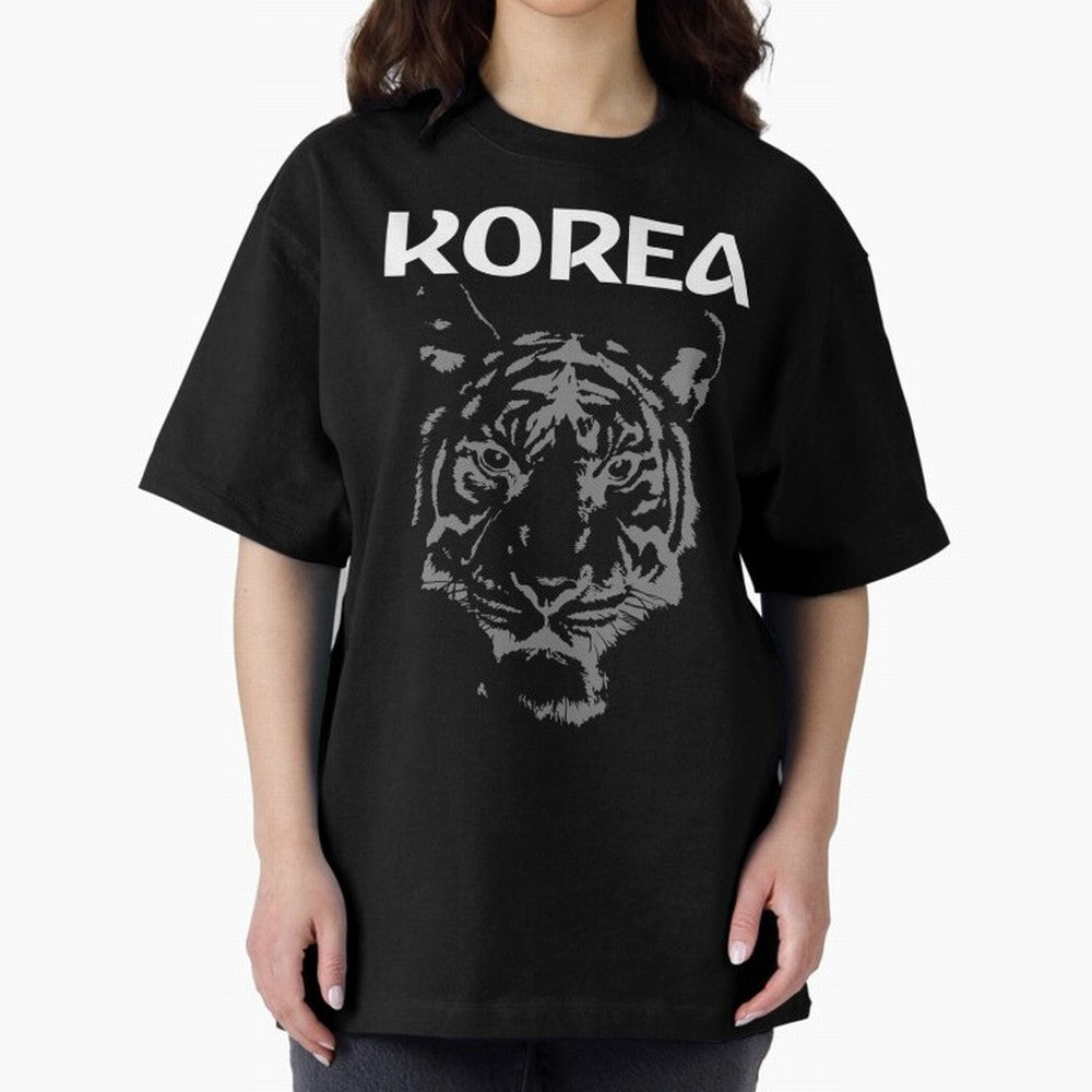 Team Korea Soccer Oversized T-Shirt Celebrate Fan Favorites in the FIFA World Cup 2026 Group Stage Journey through Mbappe Highlights, France and Portugal Pride, Champion Mindset, Group Stage Buzz, Knockout Tension and Passionate Fan Culture; Built