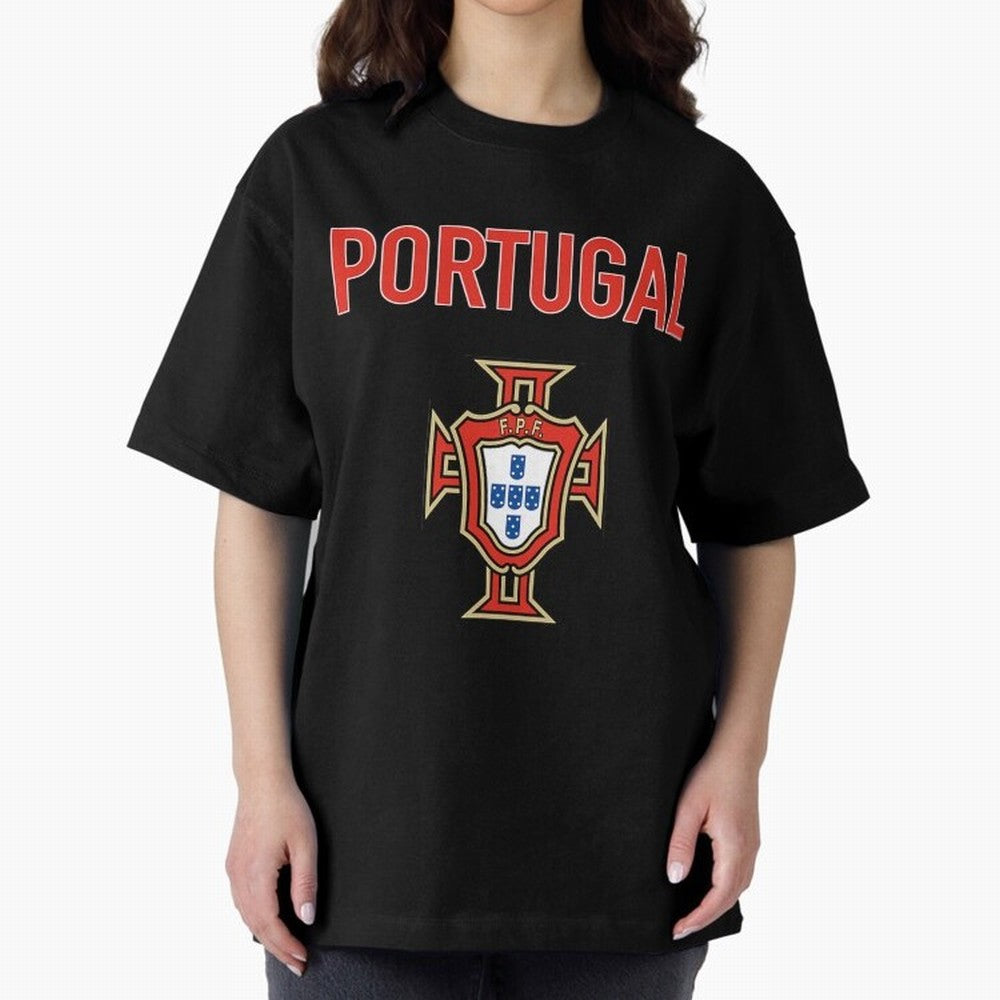 Portugal Oversized T-Shirt Back the Journey through the FIFA World Cup 2026 Journey through Cristiano Ronaldo Highlights, Argentina, France and Brazil Pride, Fan Favorite Moments, National Team Passion, Big Match Drama and Soccer History; Created