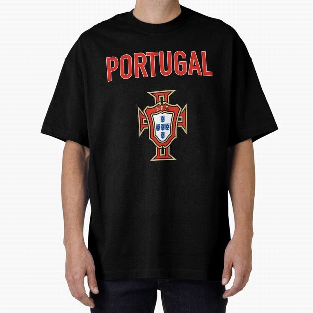 Portugal Oversized T-Shirt Back the Journey through the FIFA World Cup 2026 Journey through Cristiano Ronaldo Highlights, Argentina, France and Brazil Pride, Fan Favorite Moments, National Team Passion, Big Match Drama and Soccer History; Created