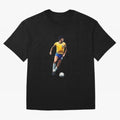 Legends Of The Beautiful Game Cartoon Collection Legends Socrates Cartoon Artwork9 Oversized T-Shirt Fuel the Hype around Match Day Hype around FIFA World Cup 2026 USA Canada Mexico, Messi and Cristiano Ronaldo, England and Germany, Classic Soccer