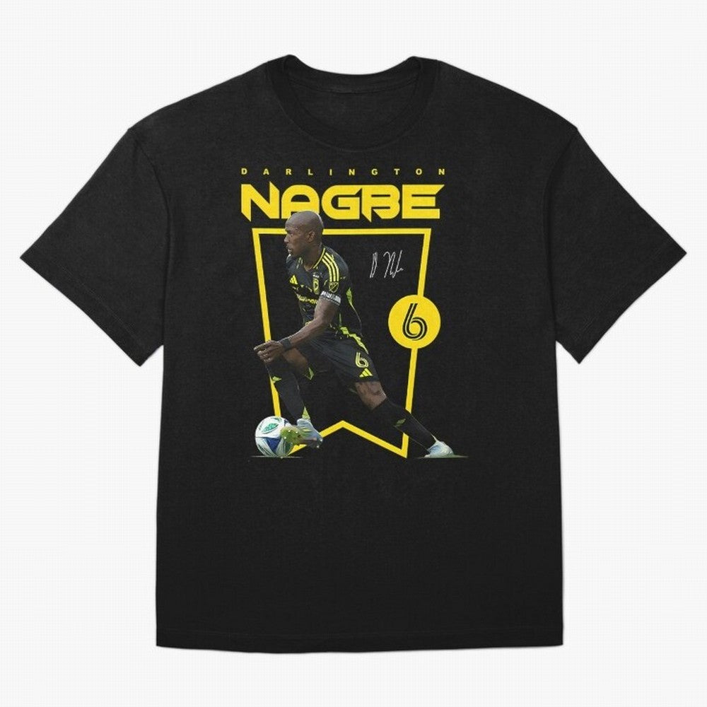 Darlington Nagbe Columbus Crew Oversized T-Shirt Keep the Legacy of FIFA World Cup 2026 Spirit, Filled with England and Germany, Messi, Neymar and Mbappe, Football Passion, Legendary Performances, Festival Vibes and Supporter Community; Ideal for