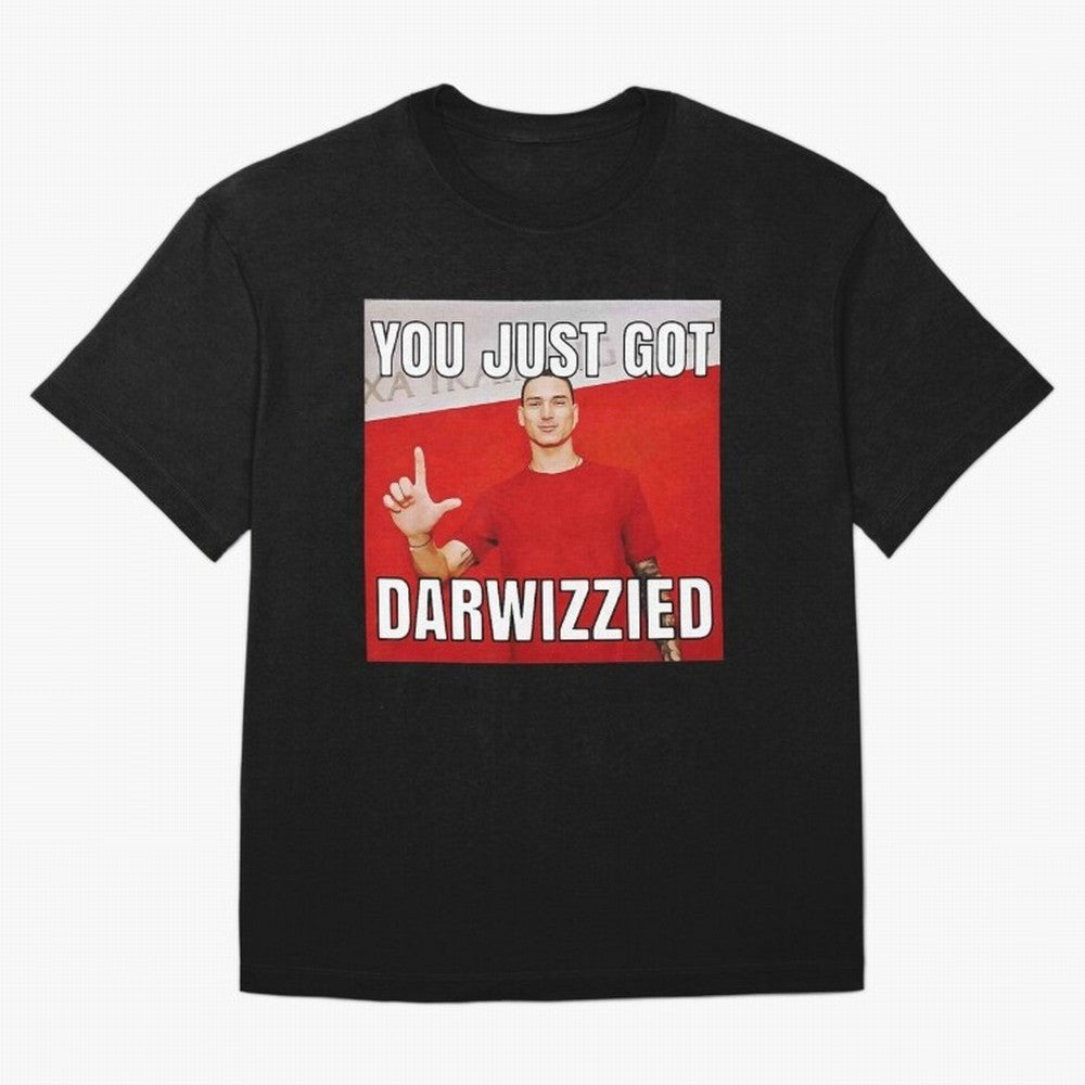 You Just Got Darwizzied Active Oversized T-Shirt Join the Countdown to Match Day Hype around FIFA World Cup 2026, Cristiano Ronaldo, Haaland and CR7, Portugal, Football Passion, Legendary Performances, Festival Vibes and Supporter Community;
