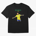 Neymar Oversized T-Shirt Experience the Global Stage of FIFA World Cup 2026 Spirit, Filled with Portugal, Spain and Germany, Neymar, Game Day Rituals, Football Legends, Country Pride and the Road to the Final; Great for Watch Parties, Sports Bars,