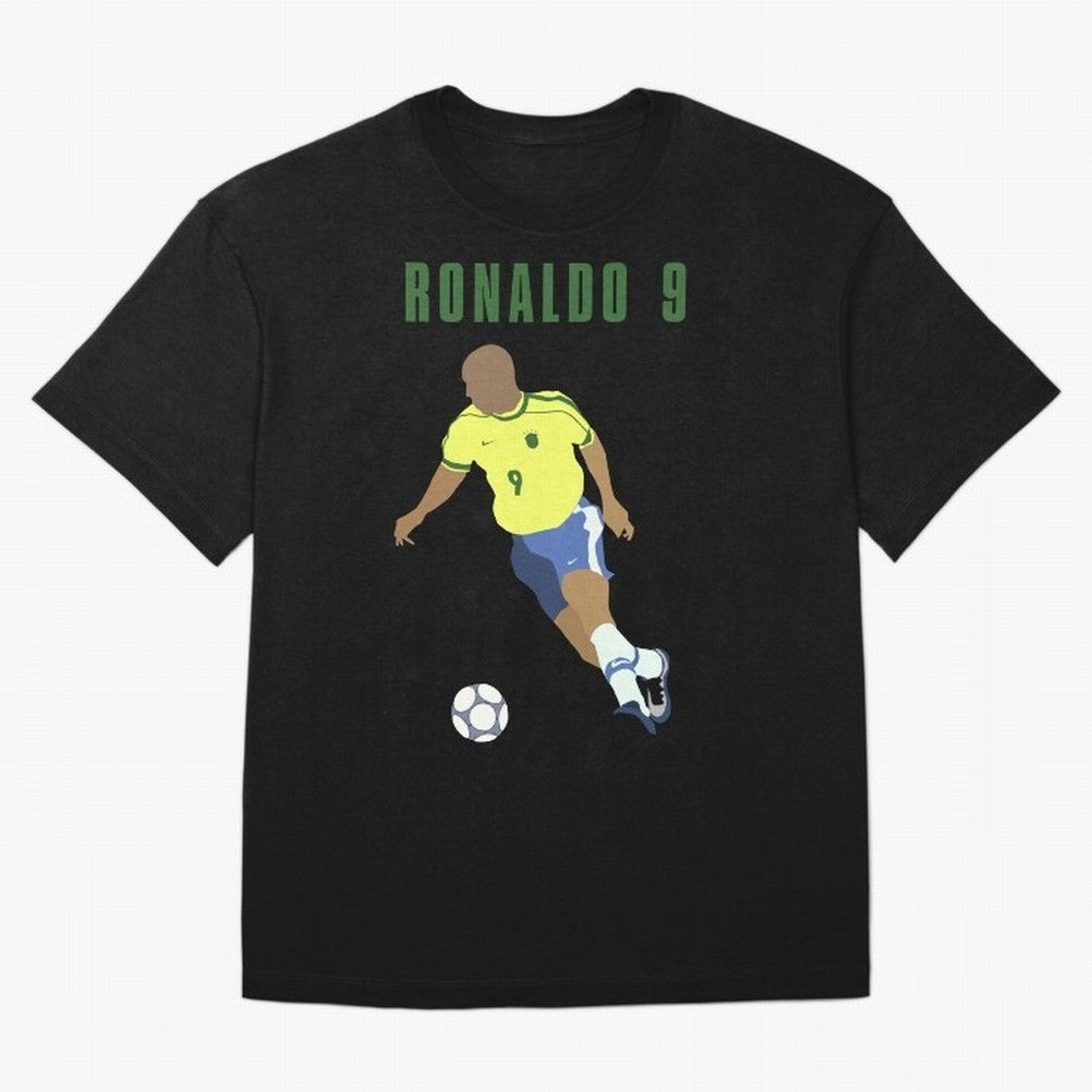 BRAZIL 9 Oversized T-Shirt Carry National Pride through Global Football Passion for FIFA World Cup 2026, Filled with Messi, CR7 and Mbappe, Argentina and Brazil, Stadium Chants, National Pride, Trophy Dreams and Unforgettable Football Memories;