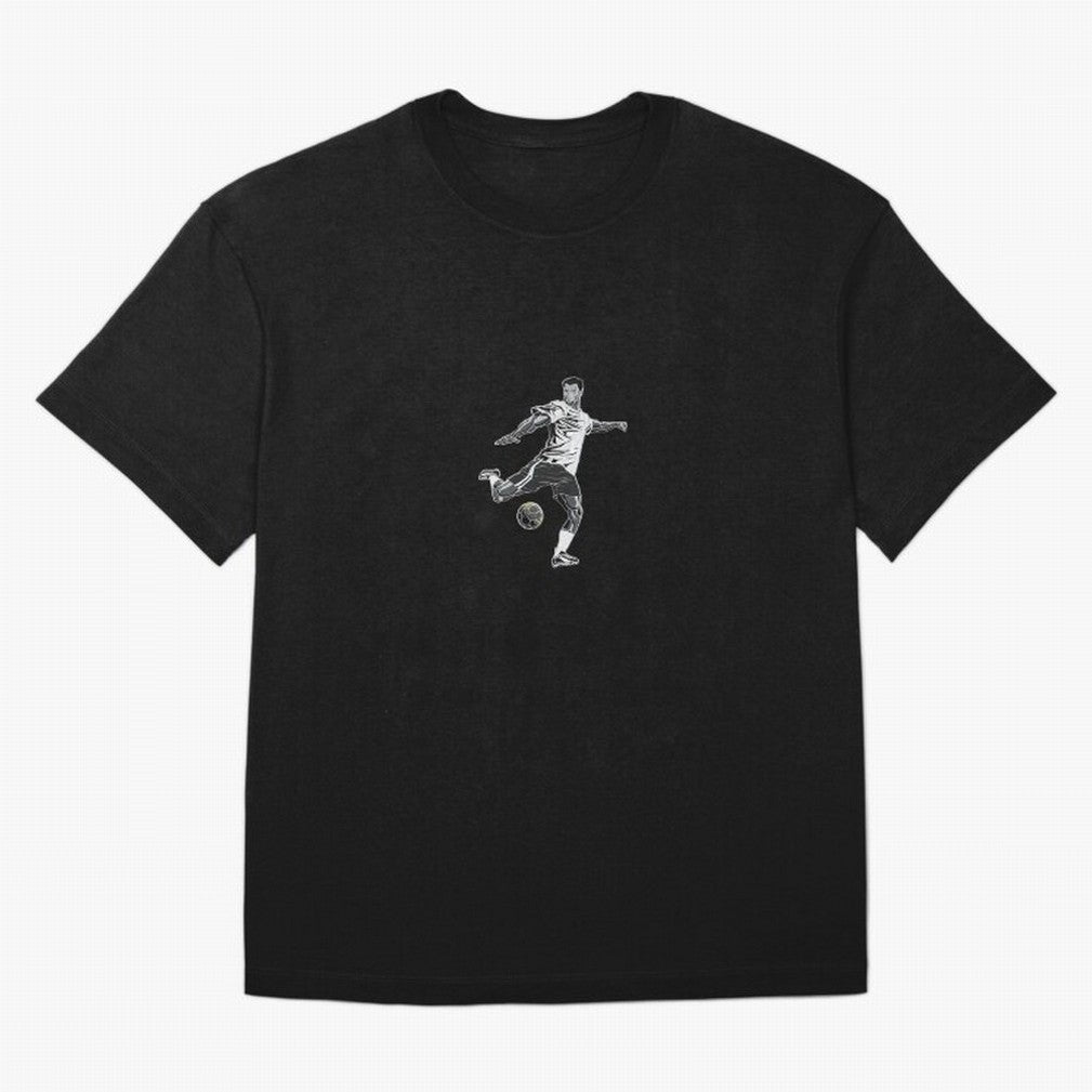 Fooball player Oversized T-Shirt Make Memories around FIFA World Cup 2026 USA Canada Mexico Built around Cristiano Ronaldo, England and Germany Energy, Vintage Soccer Flavor, Modern Football Stars, National Flags and Final Night Emotion; Made for