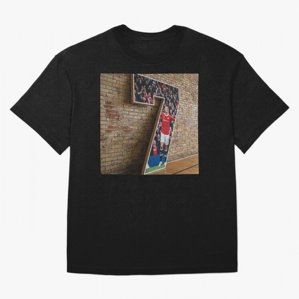 number 7 Oversized T-Shirt Keep the Legacy of FIFA World Cup 2026 Highlighting CR7 and Messi, Brazil, Portugal and Argentina Energy, Game Day Rituals, Football Legends, Country Pride and the Road to the Final; Made for Die Hard Supporters, Soccer