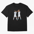 Ronaldo Madrid Celebration Duo Oversized T-Shirt Stand Proud for FIFA World Cup 2026 Made for Messi and Cristiano Ronaldo, Brazil Energy, Goal Celebration Energy, Supporter Heritage, Football Icons and Worldwide Tournament Joy; Made for Die Hard