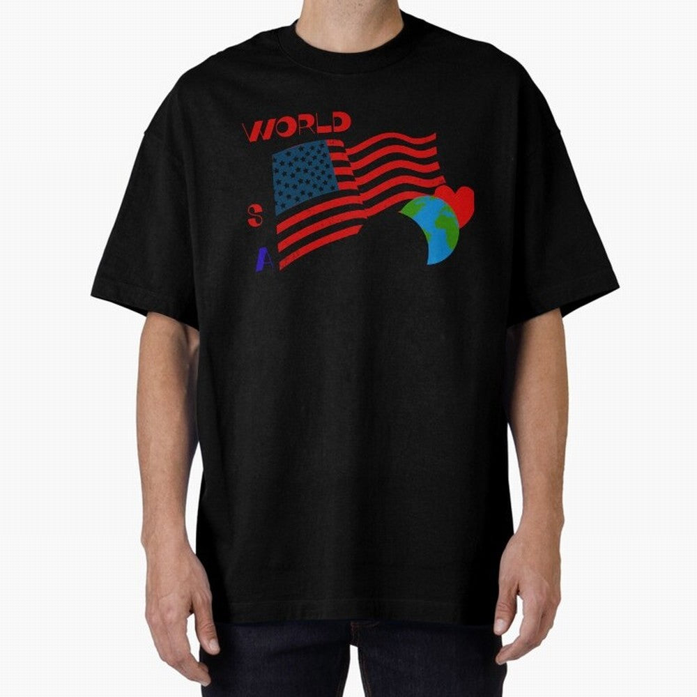 World cup 26 Oversized T-Shirt Follow the Final Road of Global Football Passion for FIFA World Cup 2026 Group Stage, Built around Cristiano Ronaldo, Haaland and CR7, Brazil, Football History, Final Match Energy, Crowd Noise and Once in a Lifetime