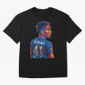 Est¨ºv?o Oversized T-Shirt Show Support during FIFA World Cup 2026 Group Stage for Fans of Cristiano Ronaldo, Haaland and CR7 and Germany, Bringing Match Day Excitement, Supporter Culture, Golden Goals and Global Football Passion; Ideal for