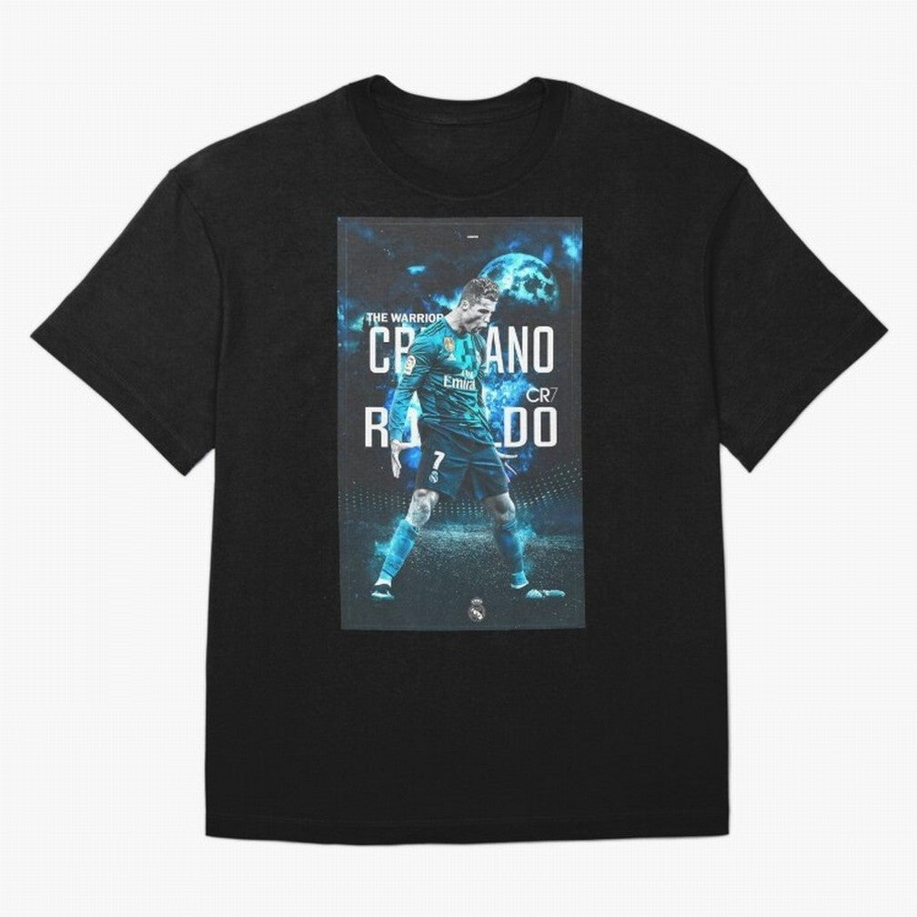 Ronaldo Oversized T-Shirt Show Passion for the Stars of FIFA World Cup 2026 Group Stage for Fans of Messi and England, France and Netherlands, Bringing Goal Celebration Energy, Supporter Heritage, Football Icons and Worldwide Tournament Joy; Made