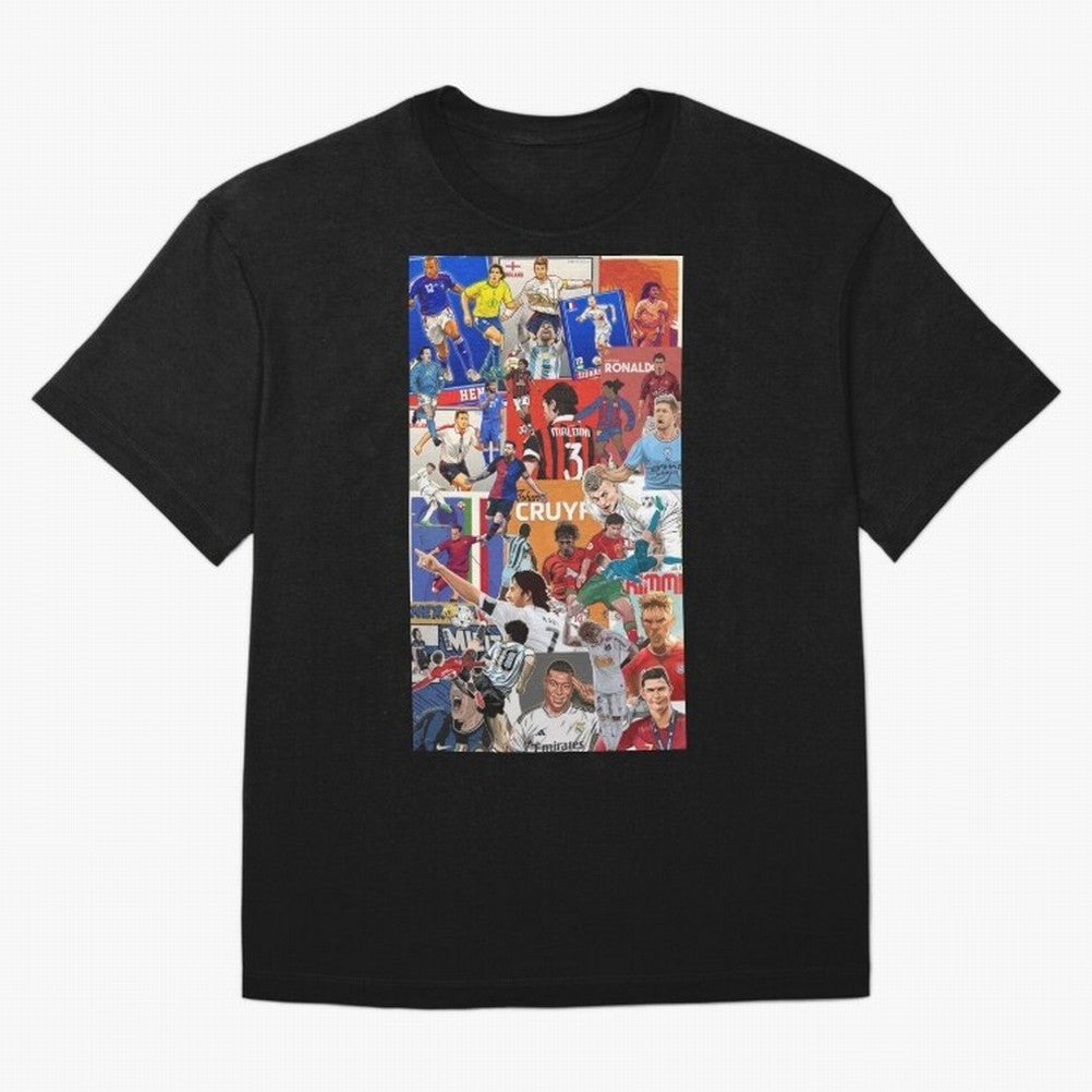 The Greats Oversized T-Shirt Feel International Energy from FIFA World Cup 2026 for Fans of Cristiano Ronaldo and Germany, Bringing Stadium Memories, Football Loyalty, International Chants and Championship Tradition; Great for Supporters Who Love