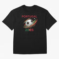 Camiseta Portugal 2026 - Bola de Futebol e Design Galo de Barcelos. Oversized T-Shirt Wear the Spirit of Global Football Passion for FIFA World Cup 2026 Group Stage, Made for Messi, Germany, Tournament Hype, Historic Matchups, Family Viewing