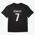 Christiano Ronaldo Portugal Kit 2025 Oversized T-Shirt Support the Legends of FIFA World Cup 2026 Spirit, Made for Argentina, France and Brazil, Neymar, Retro Football Energy, Iconic Rivalries, Trophy Chase Drama and Stadium Atmosphere; Great for