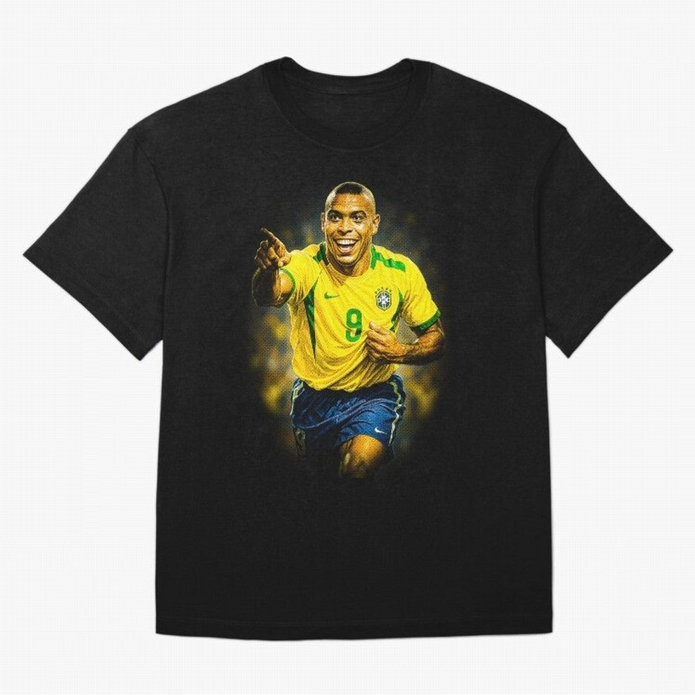 Ronaldo Naz¨¢rio Oversized T-Shirt Bring a Champion Mindset to FIFA World Cup 2026 Built around Haaland, Germany Energy, Championship Spirit, Famous Goals, Roaring Crowds and International Football Unity; Created for Match Day Parties, Soccer