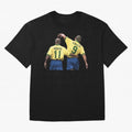 Romario & Ronaldo Oversized T-Shirt Relive Match Day Hype around FIFA World Cup 2026, Haaland and Mbappe, Germany, Global Supporter Spirit, Legendary Goals, National Colors and Tournament Celebration; Ideal for Football Dads, Football Moms,